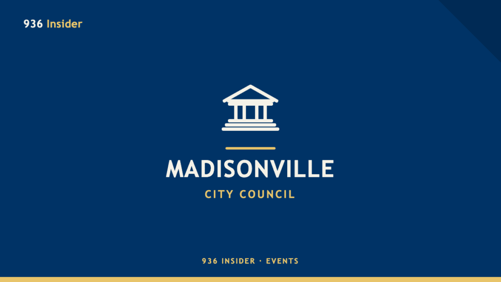 Madisonville City Council meeting banner