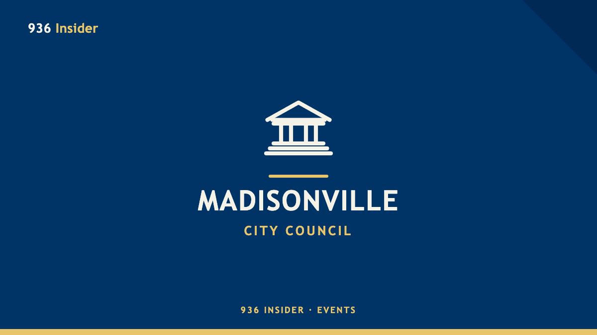 Madisonville City Council meeting banner