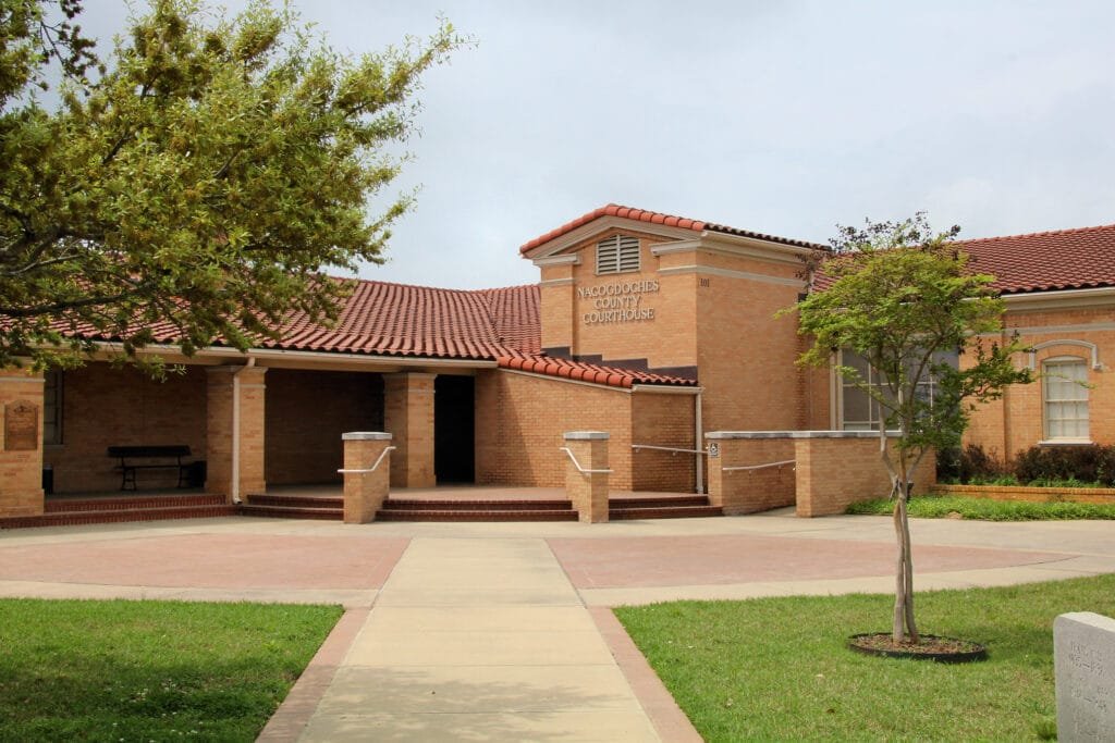 Nacogdoches County Courthouse in Nacogdoches, Texas